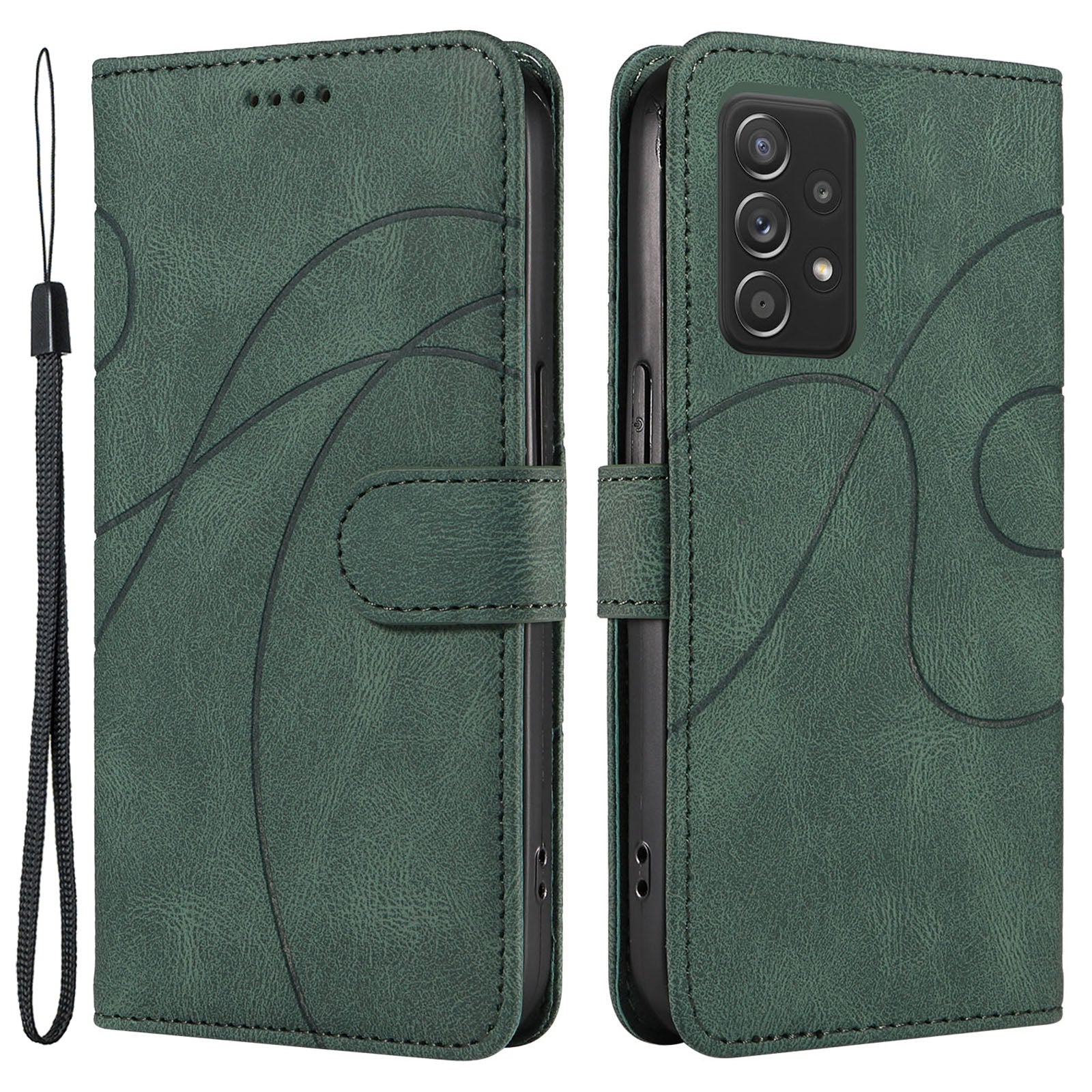 For Samsung Galaxy A52 4G A52s 5G A52 5G Dustproof Imprinted Design Phone Cover PU Leather Stand Wallet Case For Samsung Galaxy A52 4G A52s 5G A52 5G Dustproof Imprinted Design Phone Cover PU Leather Stand Wallet Case